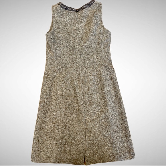 Vintage WORTH New York Wool & Silk Dress -12 - Picture 10 of 15